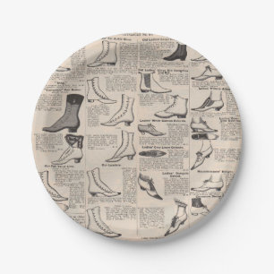 Antiek  Adverteren Papieren Bordje