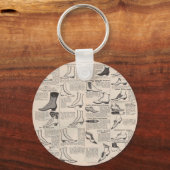 Antiek  Adverteren Sleutelhanger (Voorkant)