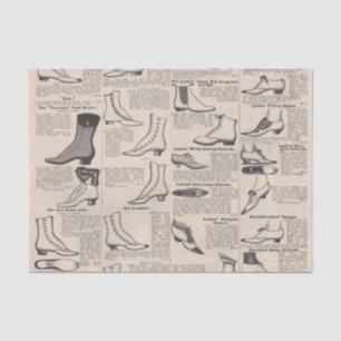 Antiek  Adverteren Tissuepapier