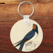 Antiek afdrukken van een slik sleutelhanger (Voorkant)