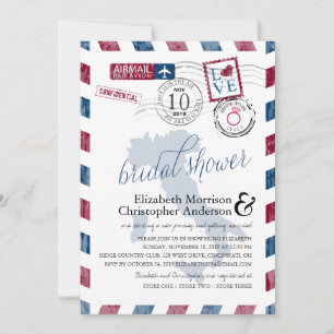 Antiek Airmail Italië   Vrijgezellenfeest Kaart