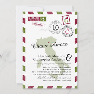 Antiek Airmail Verona Italië   Vrijgezellenfeest Kaart