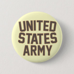 Antiek Amerika Ronde Button 5,7 Cm