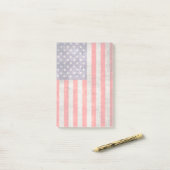 Antiek Amerikaanse vlag Post-it® Notes (Op bureau)