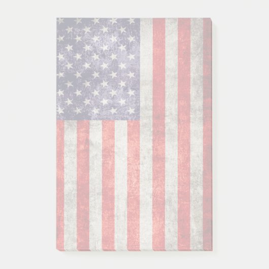 Antiek Amerikaanse vlag Post-it® Notes (Voorkant)