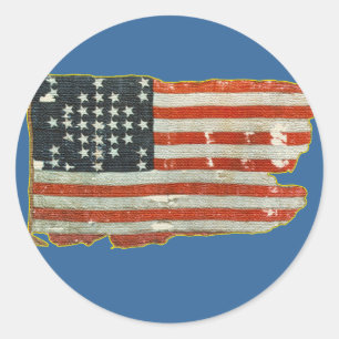 Antiek Amerikaanse vlag Stickers