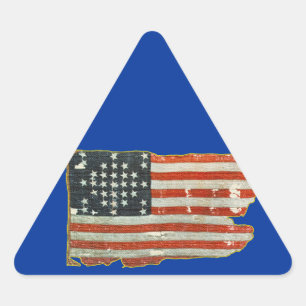 Antiek Amerikaanse vlag Stickers