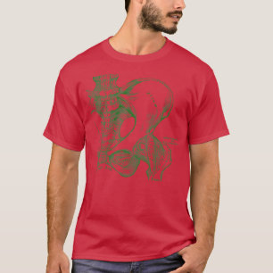 Antiek anatomie Menselijke bekken T-shirt