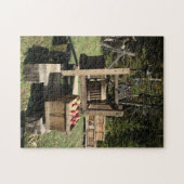 Antiek Apple Cider Press Legpuzzel (Horizontaal)