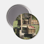 Antiek Apple Cider Press Magneet (Voorkant / Achterkant)