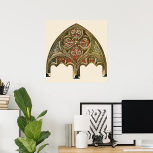 Antiek Architecturaal Element, Decoratiebogen Poster