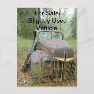 Antiek auto 611 Briefkaart voor verkoop