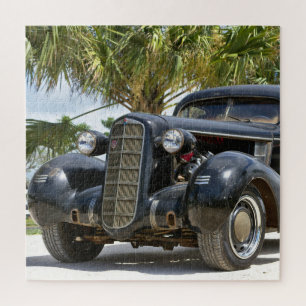Antiek auto Jigzaag Puzzle Legpuzzel
