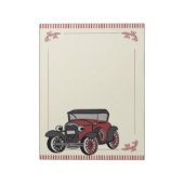 Antiek auto notitieblok (Gedraaid)