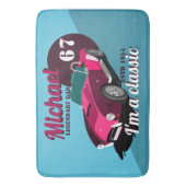  antiek autolegendarische naam badmat (Voorkant Verticaal)