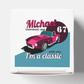 antiek autolegendarische naam bedankdoosjes (Bovenkant)