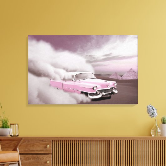 Antiek Automobiel Canvas Afdruk (Insitu (Woonkamer))