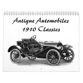 Antiek Automobielen - Klassieke automatische Desig Kalender