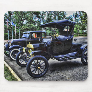 Antiek auto's muismat