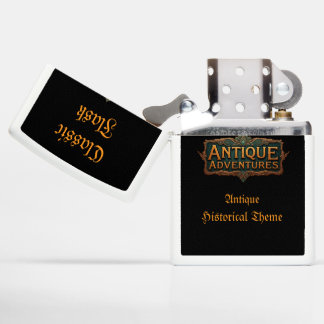 Antiek avonturen Typografie Art Tijdloos -