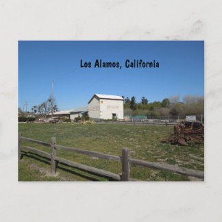 Antiek Barn, Los Alamos, Caifornia Briefkaart