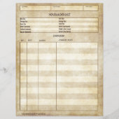 Antiek Bekijk individueel gegevensblad Flyer (Voorkant)