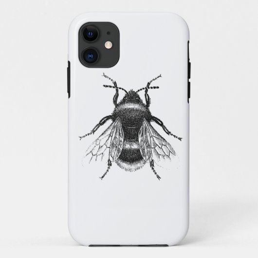 , Antiek bijenillustratie Case-Mate iPhone Case (Achterkant)