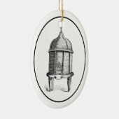 Antiek bijenkuin Keramisch Ornament (Rechts)