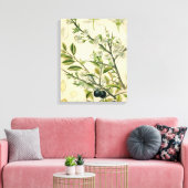 Antiek Blackthorn Botanische Print Bloembes (Insitu (Woonkamer))
