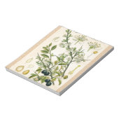 Antiek Blackthorn Botanische Print Bloembes Notitieblok (Gedraaid)