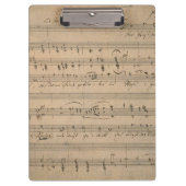 Antiek bladmuziek uit 1822, Song of the Old Man Klembord (Voorkant)