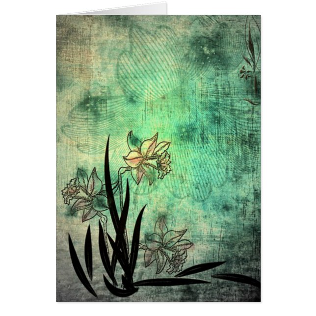 Antiek bloemen Kunst (Voorkant)