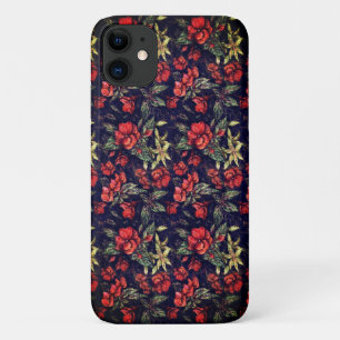 Antiek bloemen van Alexandra Cook o.a. Linandara iPhone 11 Hoesje