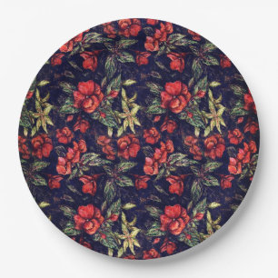 Antiek bloemen van Alexandra Cook o.a. Linandara Papieren Bordje