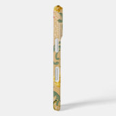 Antiek bloemendecoratief behangpatroon Case-Mate iPhone case (Achterkant / Rechts)