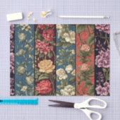 Antiek Bloemenpanelen Decoupage papier (Craft)