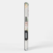 Antiek Bloemstof Patroon iPhone Hoesje (Rechterkant)