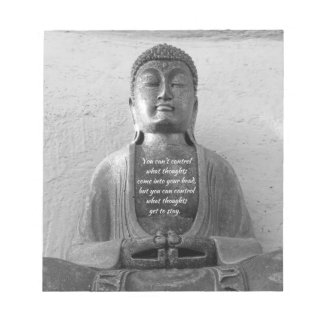 Antiek Boeddhabeeld, inspiratie, meditatie - Notitieblok