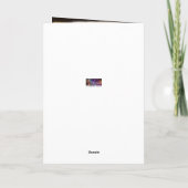 Antiek boek bruiloft uitnodigen (aanpasbaar) kaart (Achterkant)