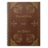 antiek boekbinden notitieboek (Voorkant)