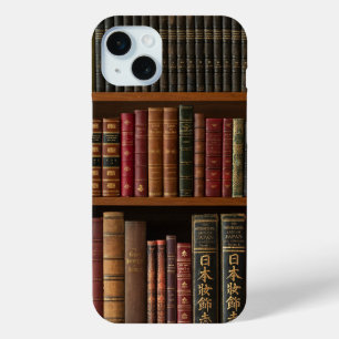 Antiek boeken boek liefhebber iPhone 15 mini hoesje