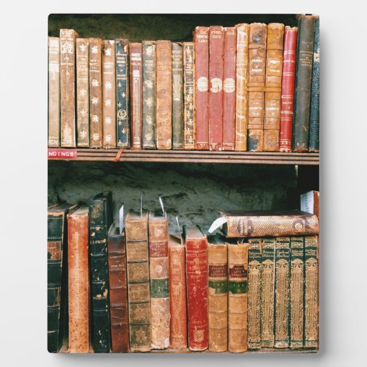 Antiek boeken fotoplaat (Voorkant)