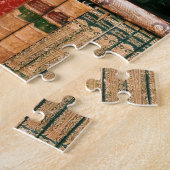 Antiek boeken legpuzzel (Zijkant)