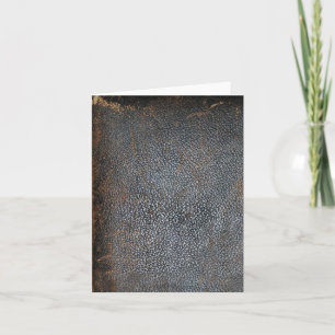 Antiek boekenleder kaart