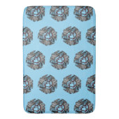 Antiek Boekplaat Drie Hawks William de Morgan Badmat (Voorkant Verticaal)