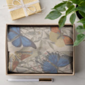 Antiek Botanische  Vlindervlinder Decoupage Tissuepapier (Geschenk)