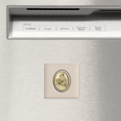Antiek bride magneet (Insitu (Vaatwasser))