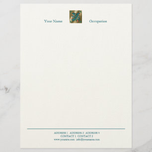 Antiek brief Y - letterhead Gepersonaliseerd Briefhoofd