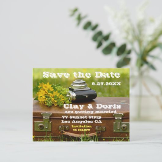 Antiek Briefkaart (Staand voorkant)