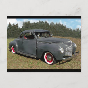 Antiek Briefkaart 1939 Dodge Coupe